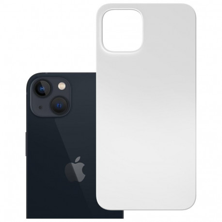 3MK Hardy MagSilicone Case for Apple iPhone 15 Plus Silver