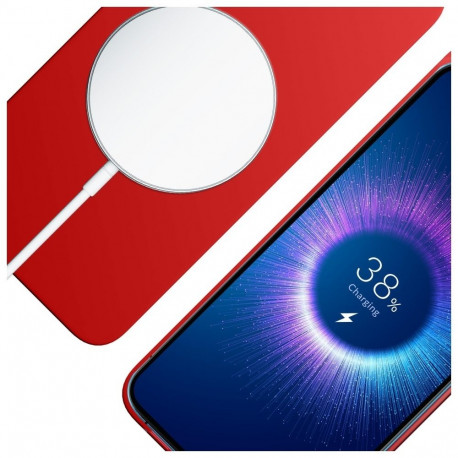 3MK Hardy MagSilicone Case for Apple iPhone 14 Plus Red