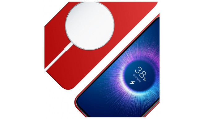 3MK Hardy MagSilicone ümbris Apple iPhone 14 Plus punane