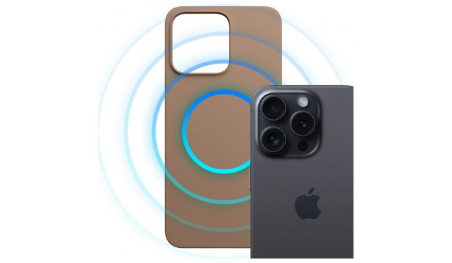 3MK Hardy MagSilicone Case for Apple iPhone 14 Pro Dark Gold