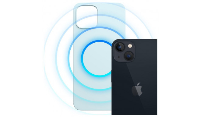 3MK Hardy MagSilicone Case for Apple iPhone 15 Blue