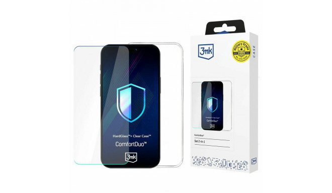 3MK ComfortDuo Clear MagCase Set for Apple iPhone 16e