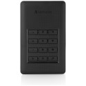 Portable external HDD Verbatim Store n Go with keyboard 1TB black 53401