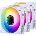 Phanteks M25 Gen2 120 mm PWM DRGB reverse ventilaator, valge, 3 tk