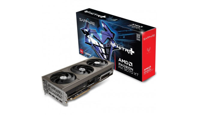 Sapphire Nitro+ Radeon RX 9070 XT 16GB GDDR6 graafikakaart (11348-01-20G)