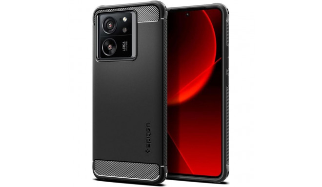 Spigen Rugged Armor, matt must - Xiaomi 13T Pro/13T