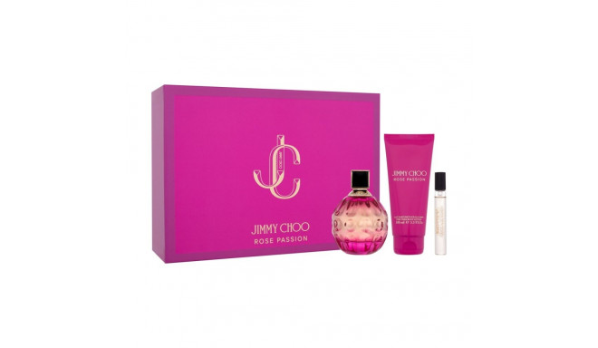 Jimmy Choo Rose Passion Eau de Parfum (100ml) (Edp 100 ml + Edp 7,5 ml + Body Lotion 100 ml)