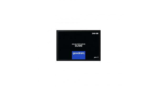 GOODRAM SSD 240GB CL100 G.3 2,5 SATA III
