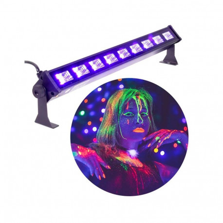 LIGHT4ME LED-valgusti UV 9 + valge LED-valgusti 9x3