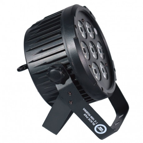 LIGHT4ME LED prožektor PAR 7x10W RGBWA võimas kerge, must