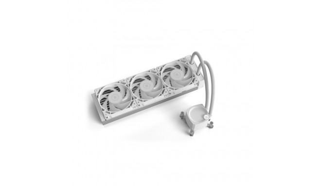 EK Water Blocks EK-Nucleus AIO CR360 Lux D-RGB Complete Water Cooling - White