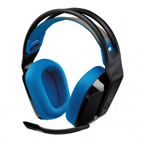 Logitech G mängukõrvaklapid G535 juhtmevabad peapaelaga, must, sinine