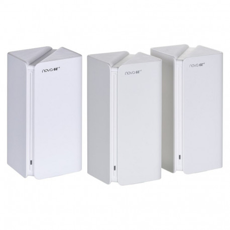 Tenda Wi-Fi süsteem MX21 Pro (3-pack) Tri-band 2.4GHz/5GHz/6GHz Wi-Fi 6 (802.11ax) sisemine, valge