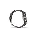 Garmin epix 3.3 cm (1.3") AMOLED 47 mm digitaalne 416 x 416 pikslit puuteekraan hõbedane Wi-Fi GPS (