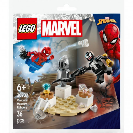 Marvel superkangelaste komplekt 30707 Venomi muuseumirööv polükott