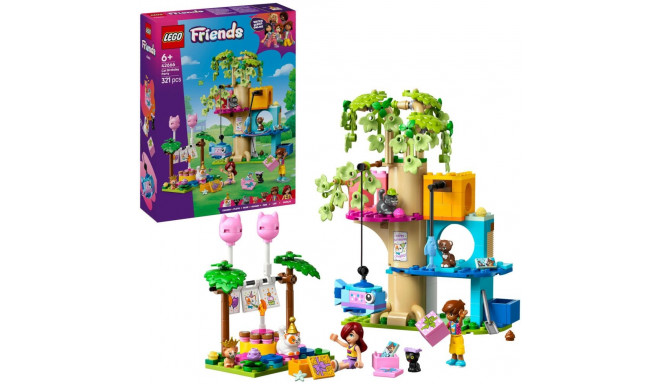 LEGO 42666 Friends Cat Birthday Party & Tree House, Construction Toy