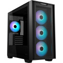 ASUS A21 PLUS TG ARGB, tower case black, tempered glass
