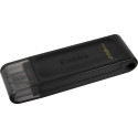 Kingston DataTraveler 70 256 GB (black, USB-C 3.2 (5 Gbit/s))