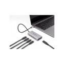 DeLOCK DeLock USB 10 Gbps USB Type-C Hub with 4 x USB Type-C + 1 x USB Type-C PD 85 Watt, USB hub (g