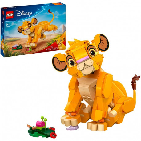 LEGO 43243 Disney Classic Simba, the King's Lion Cub, construction toy