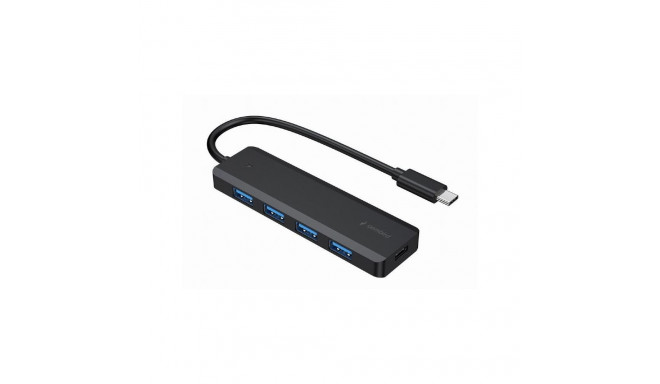 Gembird I/O HUB USB-C 4PORT/UHB-CM-U3P4P-01
