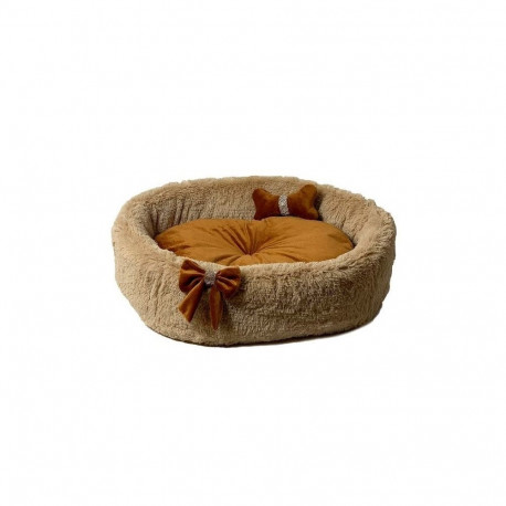 Pet bed - GO GIFT Cocard camel L - 55 x 52 x 18 cm