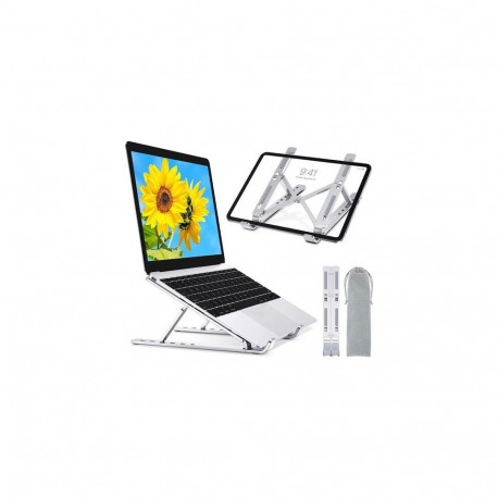 Techly ICA-TBL 134TY laptop stand Silver 40.6 cm (16")