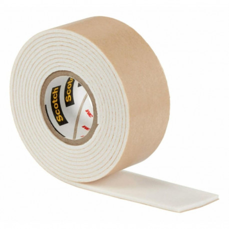 Scotch Fix Mirror Double-Sided Mounting Tape, white 19mmx1.5m