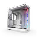 PC CASE NZXT H9 FLOW RGB (2025) MIDI TOWER WINDOW WHITE