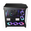 PC CASE NZXT H9 FLOW RGB (2025) MIDI TOWER WINDOW BLACK