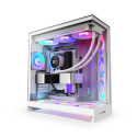 PC CASE NZXT H9 FLOW RGB+ (2025) MIDI TOWER WINDOW WHITE