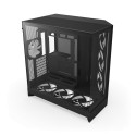 PC CASE NZXT H9 FLOW RGB+ (2025) MIDI TOWER WINDOW BLACK