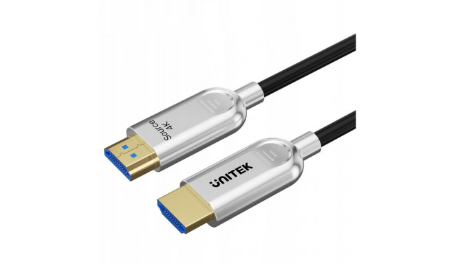 Unitek HDMI 2.0 AOC 4K 60Hz optiline kaabel 50m