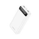 Borofone Power Bank 20000mAh BJ14A Freeway - 2xUSB - white