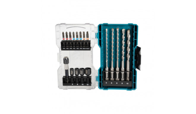 Drill and screwdriver bit set 18pcs Makita E-07026
