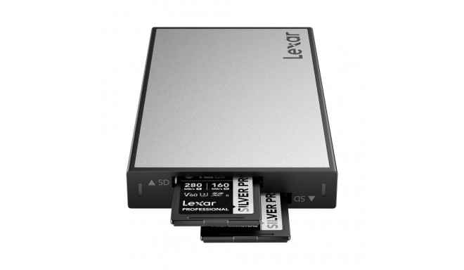 Lexar USB 3.2 Gen2 Professional Workflow Dual SD UHS-II Reader