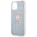 Guess GUHCP12LPCUJULLB iPhone 12 Pro Max 6.7" helesinine kõva ümbris Jeans Collection