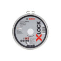 CUTTING DISC INOX X-LOCK 125X1 10PCS