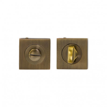 DOOR LATCH MUZ-15-WC AGED BRASS
