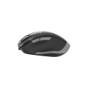 OMEGA MOUSE WIRELESS RECHARGEABLE BLACK GREY [46045]
