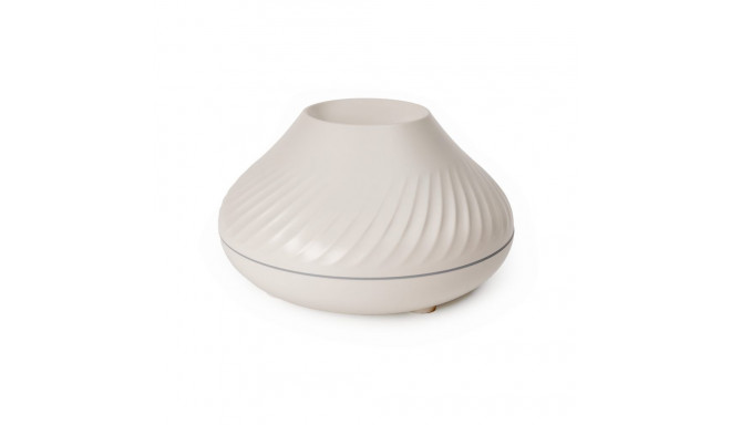 PLATINET FLAME AROMA DIFFUSER HUMIDIFIER 130ML 6,5W WHITE + 10 ML LAVENDER ESSENTIAL OIL [46112]