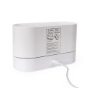 PLATINET FLAME AROMA DIFFUSER HUMIDIFIER 180ML 4,5W WHITE + 10 ML LAVENDER ESSENTIAL OIL [46110]