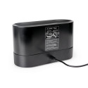 PLATINET FLAME AROMA DIFFUSER HUMIDIFIER 180ML 4,5W BLACK + 10 ML LAVENDER ESSENTIAL OIL [46109]