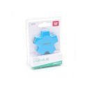 OMEGA USB 2.0 HUB 4 PORT STAR BLUE
