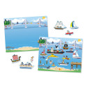MELISSA & DOUG Reusable Sticker Pad  - Vehicles