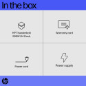 HP TB Dock G4 280W w/Combo Cable - 4x USB 3.0, 2x USB-C(15W), 1x USB-C Thunderbolt 4, 2x DisplayPort