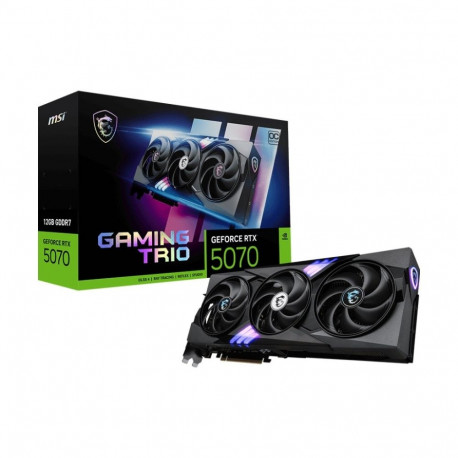 GeForce videokaart RTX 5070 12G GAMING TRIO OC GDDR7 192bit HDMI/3DP