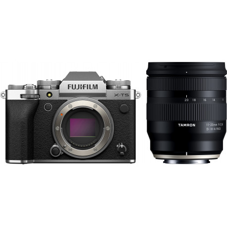 Fujifilm X-T5 + Tamron 11-20mm, silver