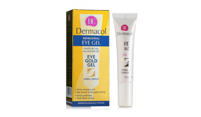 DERMACOL REFRESHING EYE GOLD GEL HERBAL COMPLEX 15ML