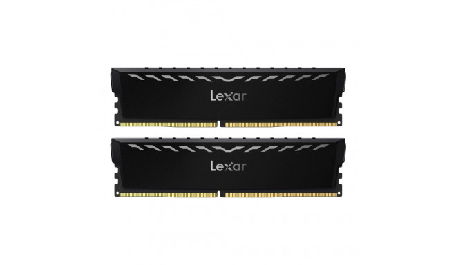 Lexar 2x8GB THOR DDR4 3600 UDIMM XMP Memory with Black heatsink. Dual pack